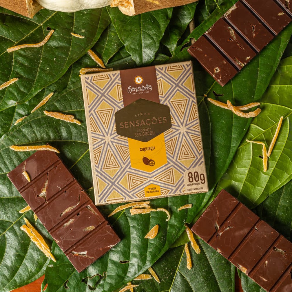 Chocolate de cupuaçu — Foto: Arquivo Pessoal