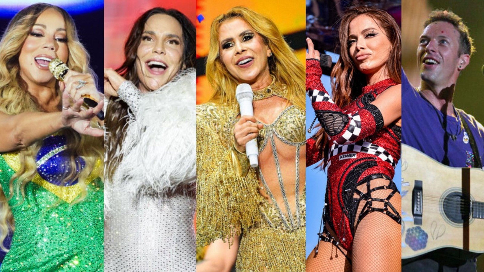 Mariah Carey, Ivete, Joelma, Anitta, Chris Martin e mais: veja os shows confirmados em Belém no segundo semestre de 2025
