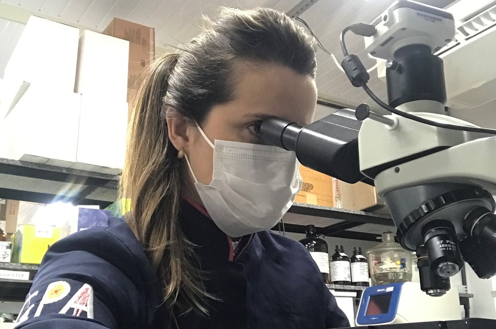  Em 2020, Vivian Costa recebeu o prêmio do programa Para Mulheres na Ciência com esse projeto — Foto: Arquivo Pessoal