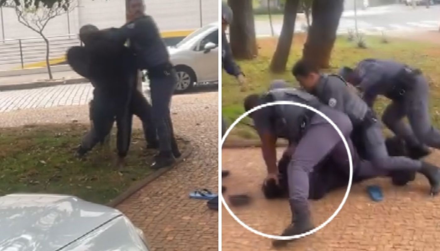 VÍDEO: PMs imobilizam e agridem morador em situação de rua em Campinas