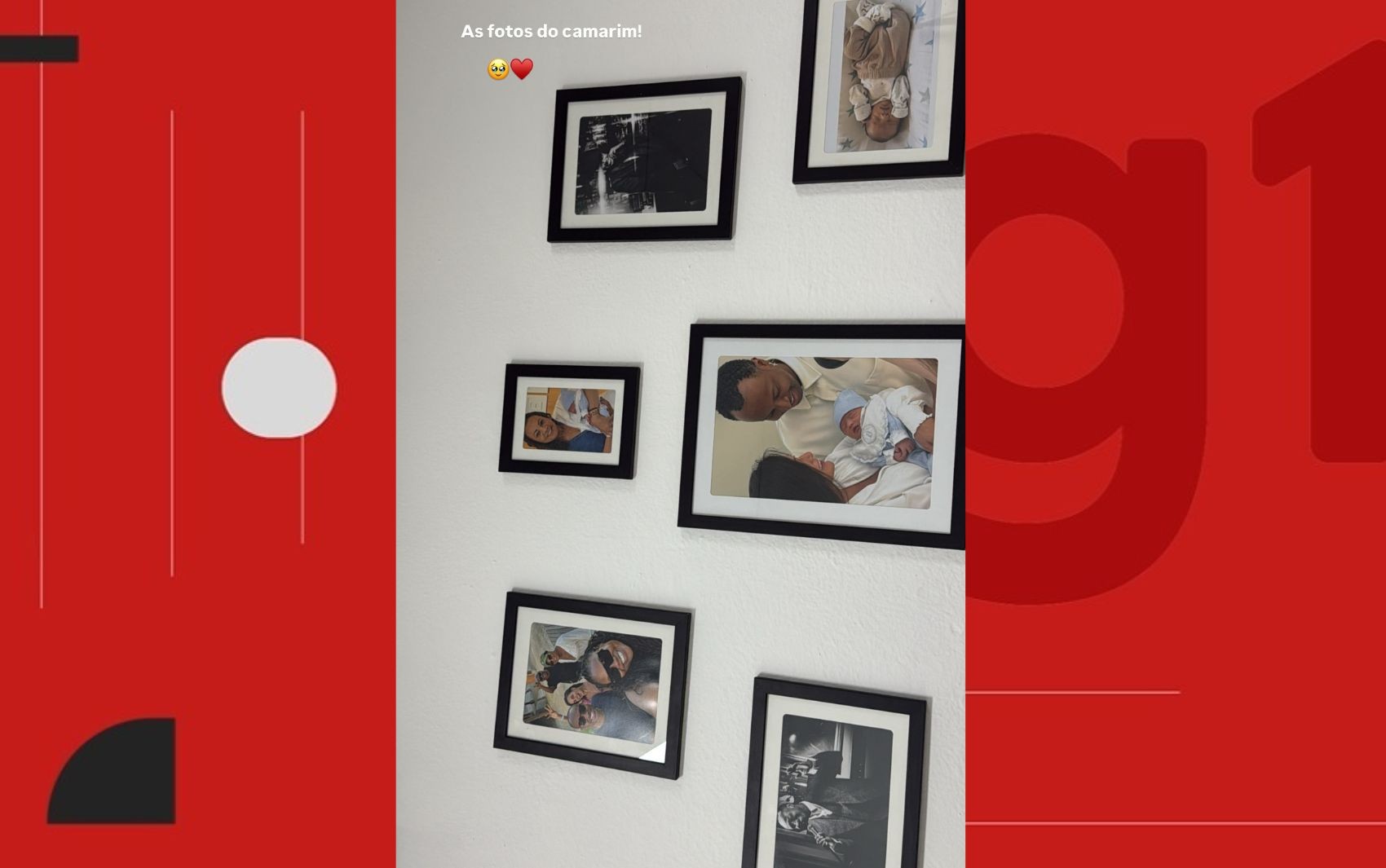 Carol Peixinho revela decoração do camarim de Thiaguinho com fotos de Bento