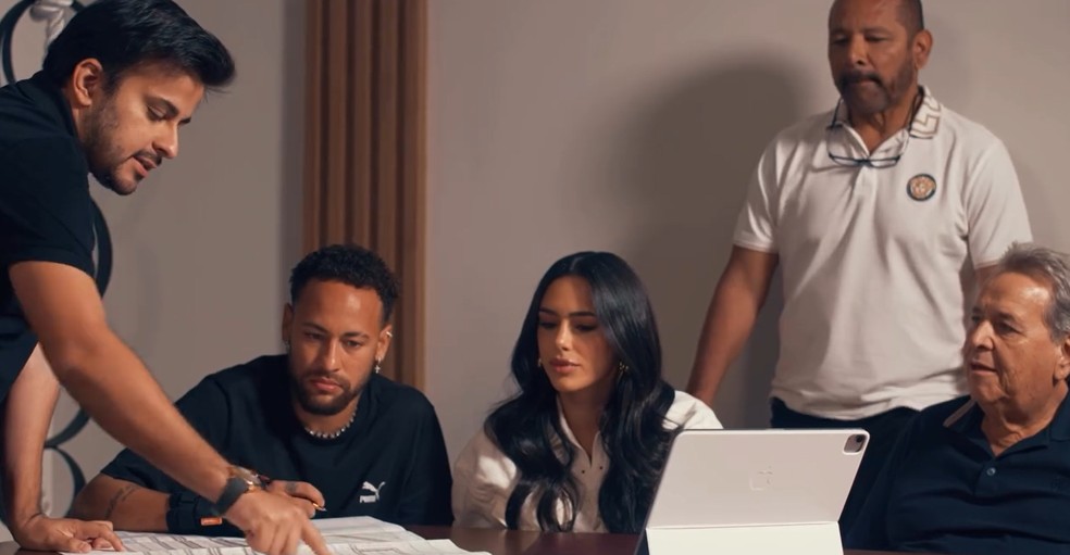 Vídeo de divulgação do Ecossistema Neymar Jr. foi publicado nas redes sociais — Foto: Divulgação