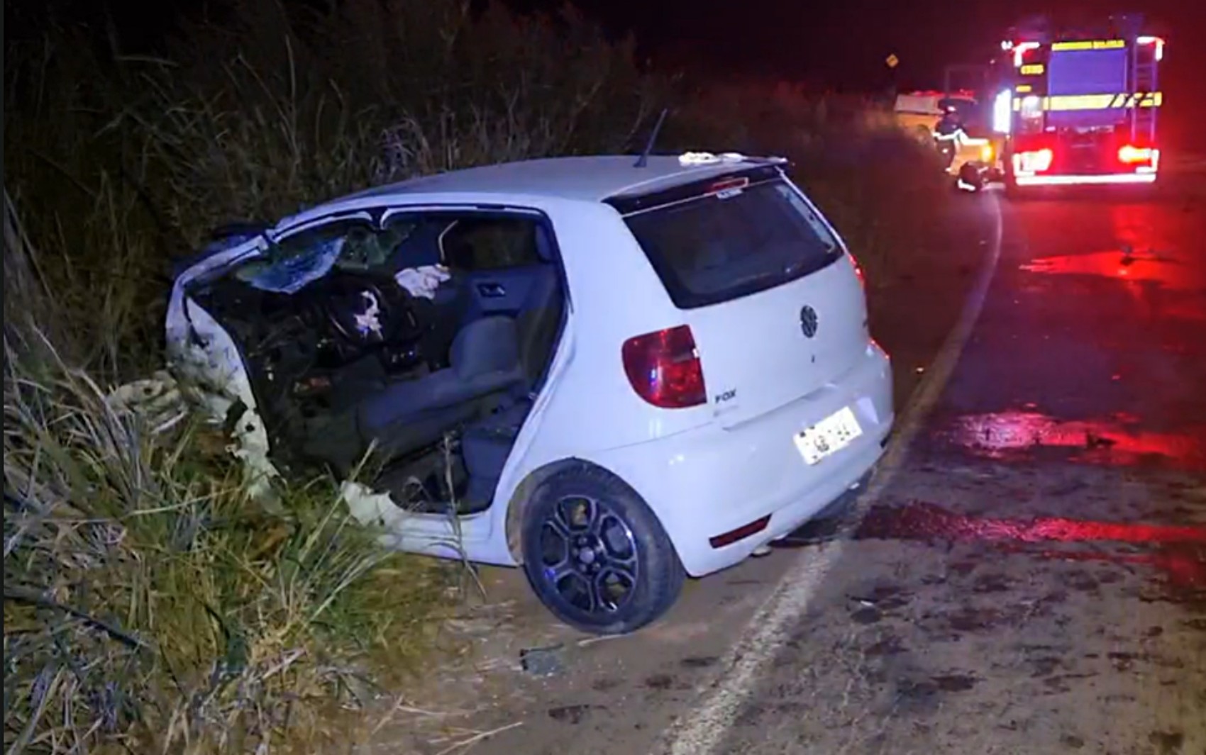 Idoso fica ferido após acidente entre carro e carreta na MGC-146, entre Passos e São João Batista do Glória; veja outras ocorrências
