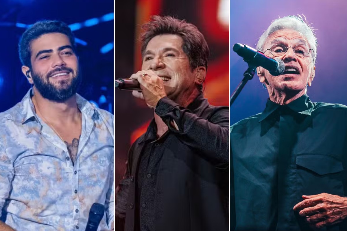 Caetano Veloso, Henrique e Juliano, festival de verão e Daniel; g1 reúne atrações para o fim de semana