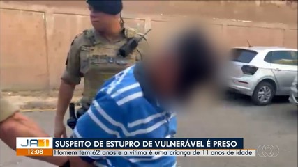 Suspeito de estupro de vulnerável é preso pela polícia em Araguaína