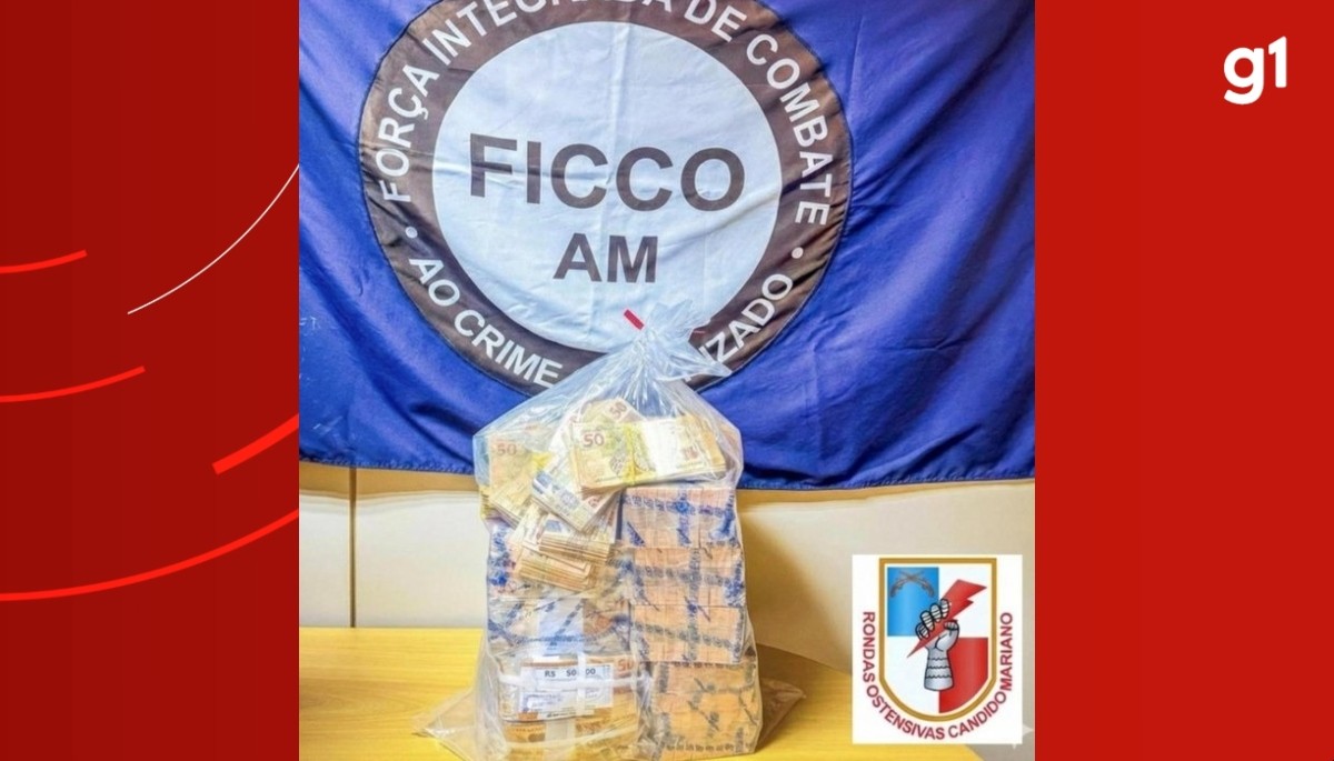 Suspeito de lavagem de dinheiro é preso após saque de R$ 800 mil em Manaus