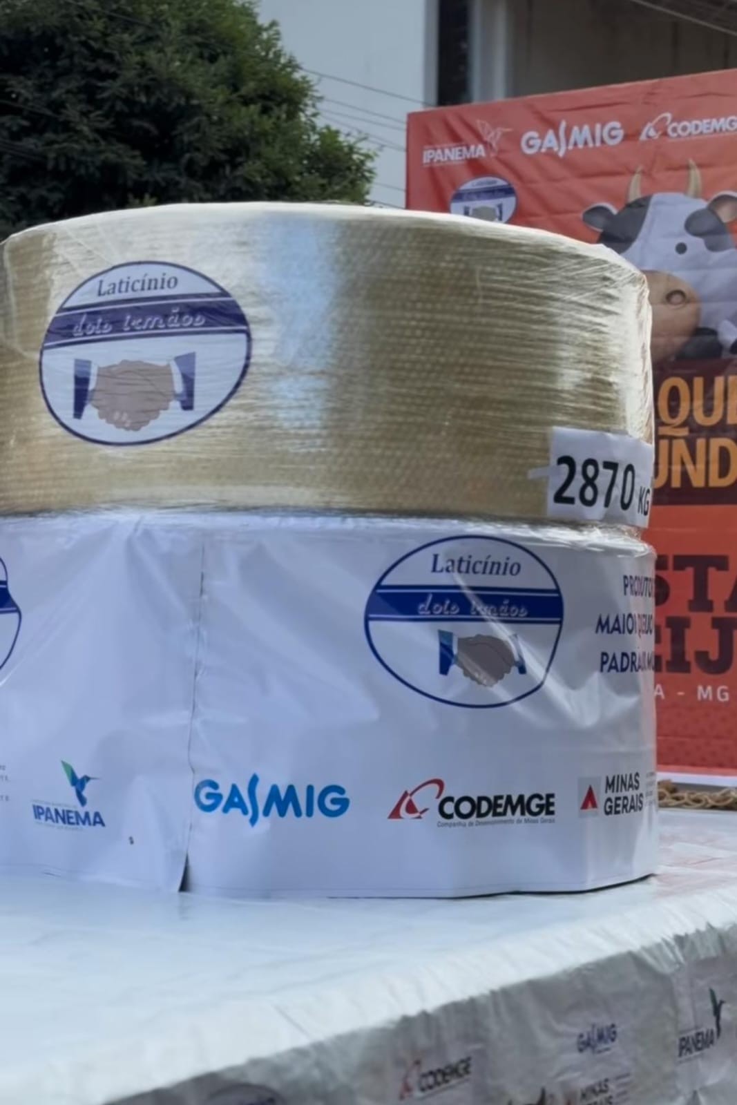 Festa do Queijo de Ipanema tem novo recorde de maior queijo do mundo