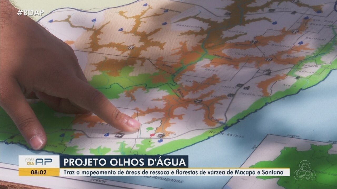 Projeto apresenta mapeamento de 22 áreas de ressaca em Macapá e Santana ...