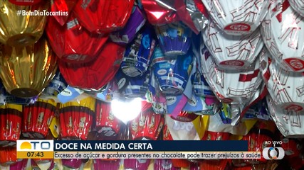 Nutricionista fala sobre consumo de chocolate durante a Páscoa