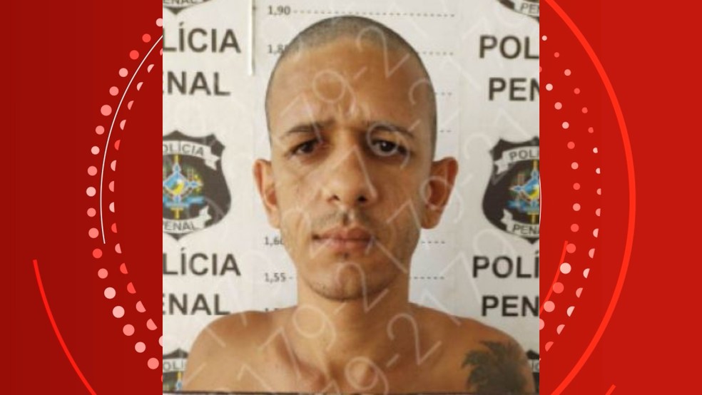 Fernando Ferreira da Silva é um dos detentos que fugiram da penitenciária 470, em Porto Velho. — Foto: Secretaria de Estado da Justiça de Rondônia