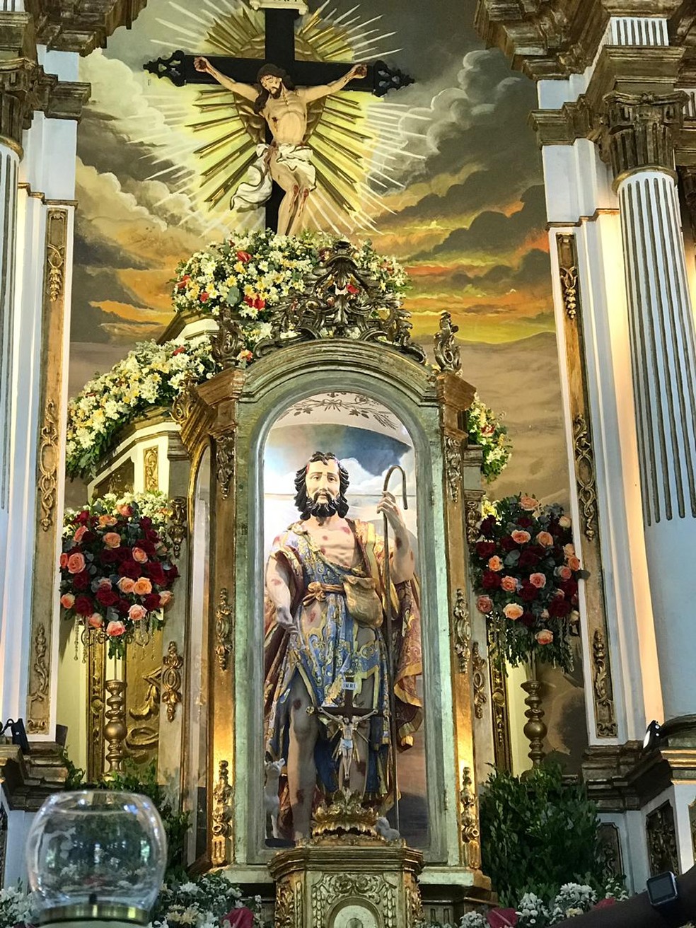 Celebração do dia de São Lázaro — Foto: Miro Filho/TV Bahia