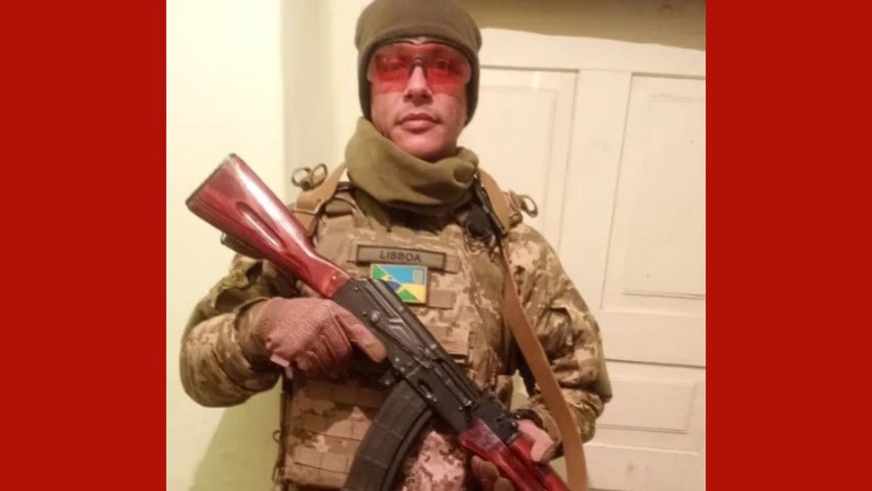 Soldado Fernando Pereira Lisboa, de Sinop (MT) morreu durante serviço militar na Ucrânia — Foto: reprodução/Arquivo pessoal