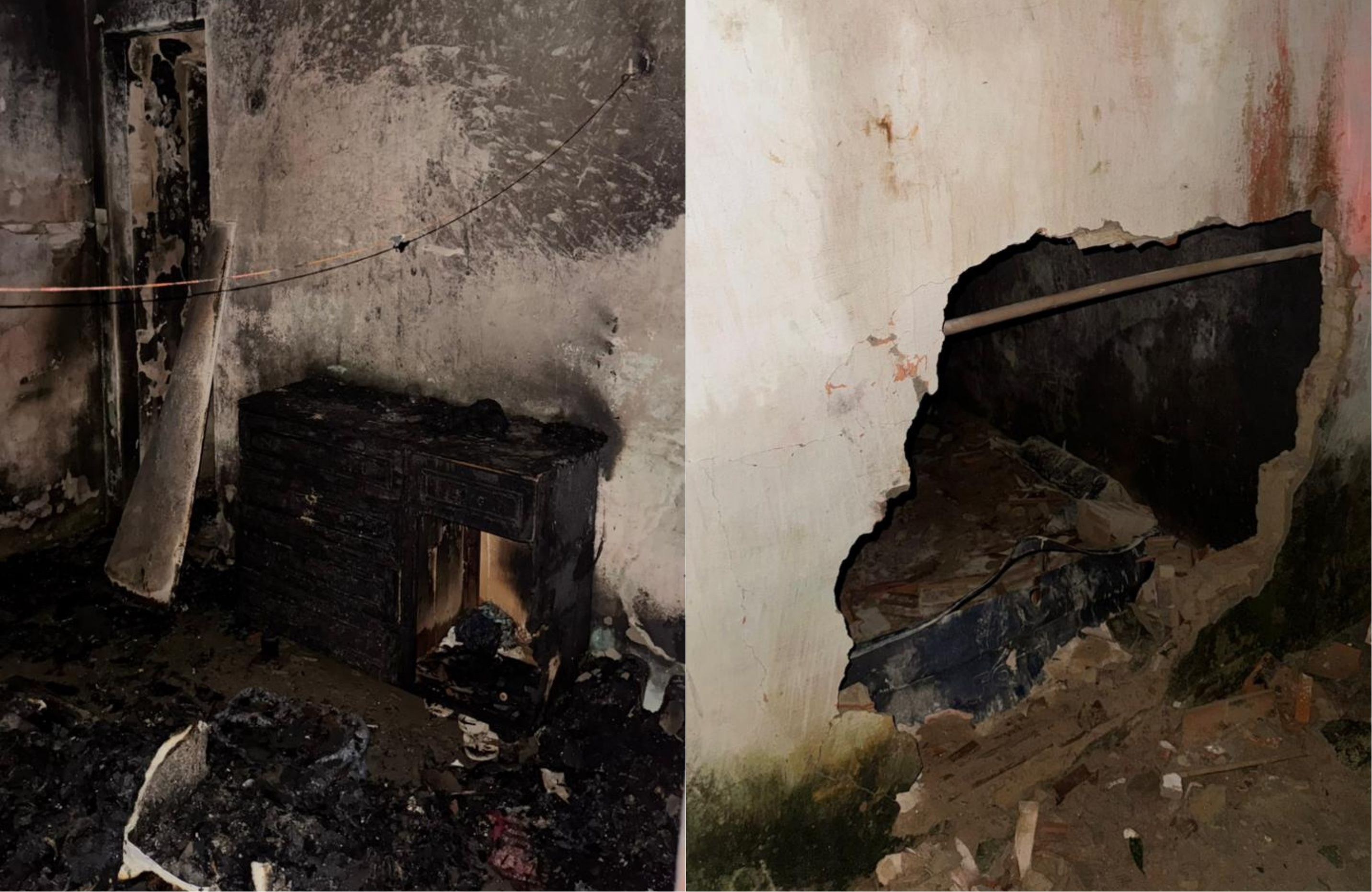 Homem morre com queimaduras em 100% do corpo após incêndio em casa no interior do RN