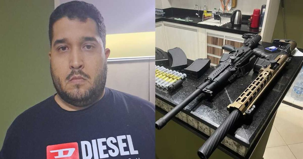 Cearense de 32 anos foi identificado como Demétrio de Sousa Lacerda — Foto: Reprodução