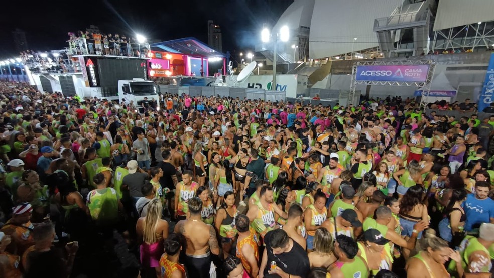 Corredor da folia Carnatal 2023 — Foto: Pedro Vitorino