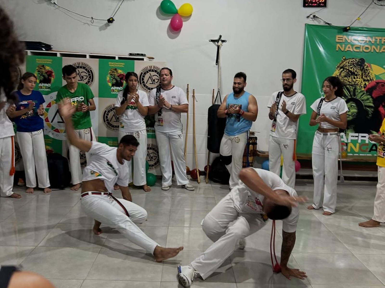 Encontro reúne capoeiristas de todo o país em evento com palestras e oficinas no Acre