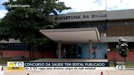 Concurso da Saúde tem edital publicado
