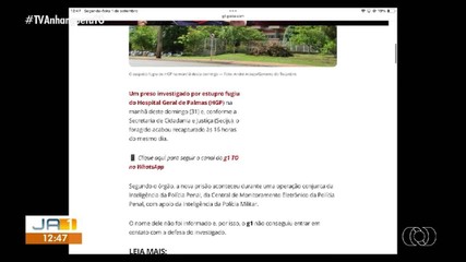 Homem suspeito de estupro é preso após fugir de hospital