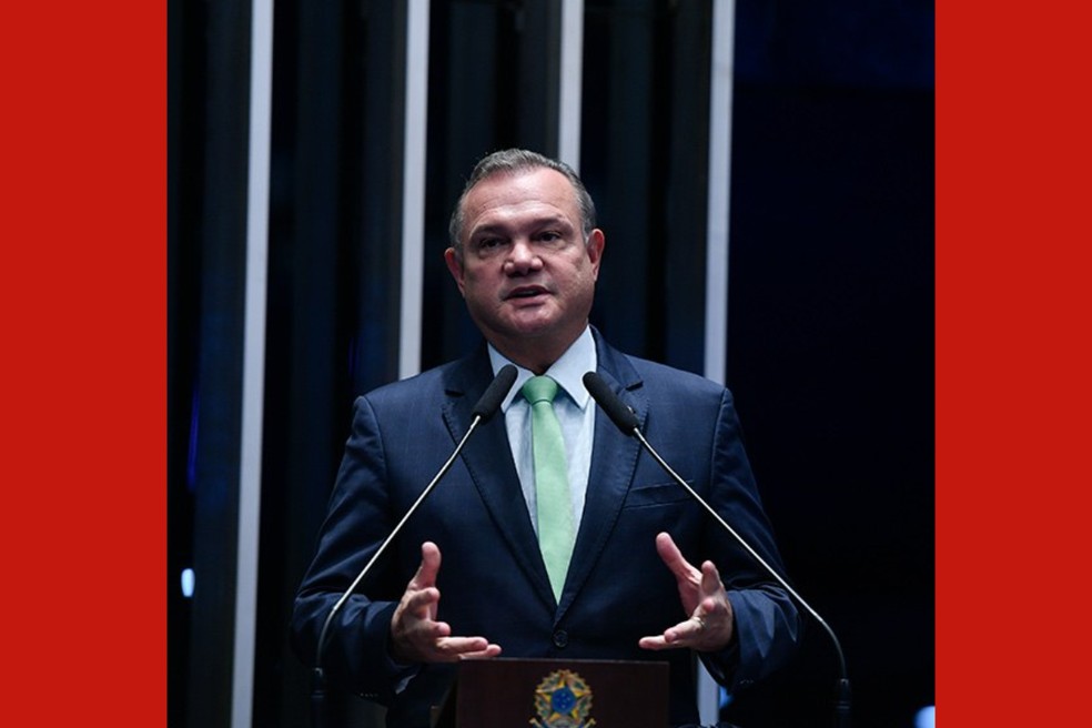 Wellington Fagundes — Foto: TV Senado