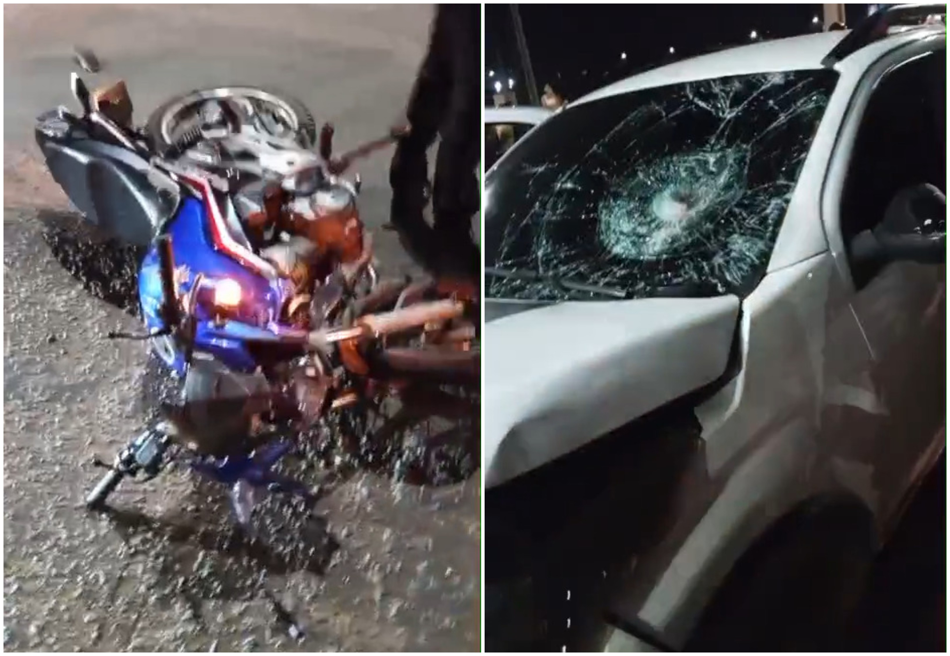 Eletricista morre ao colidir moto contra carro em Boa Vista