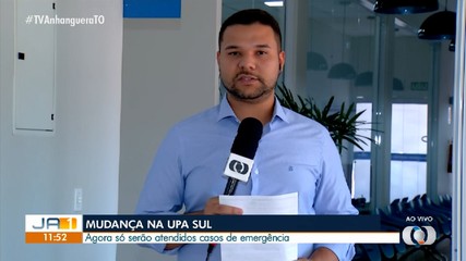 Atendimentos da UPA Sul são alterados durante obras na unidade; veja mudanças
