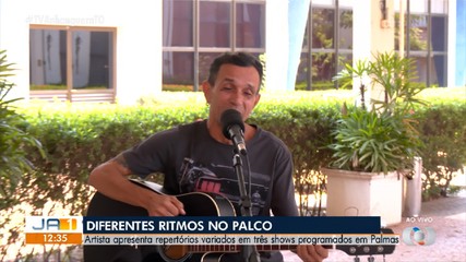 Cantor e compositor Ery Carlos faz shows em Palmas