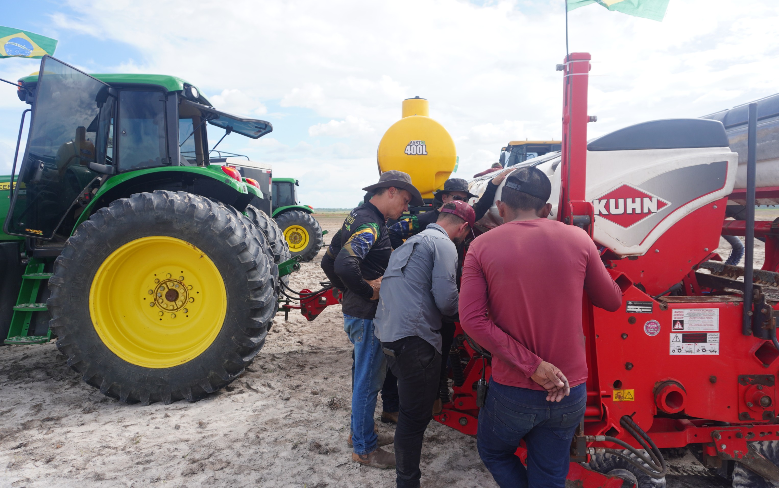 Plantio de soja começa com expectativa de expansão e atração de produtores em Roraima