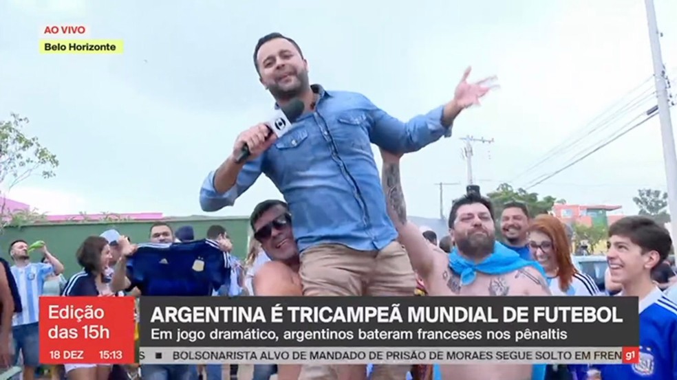 A Globo quer os direitos de transmissão dos jogos da Argentina