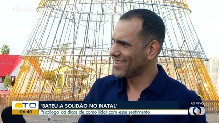 Especialista dá dica de como lidar com sentimento de solidão no Natal