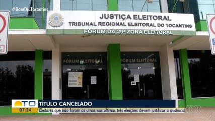 Eleitores que não votaram durante as eleições podem justificar ausência