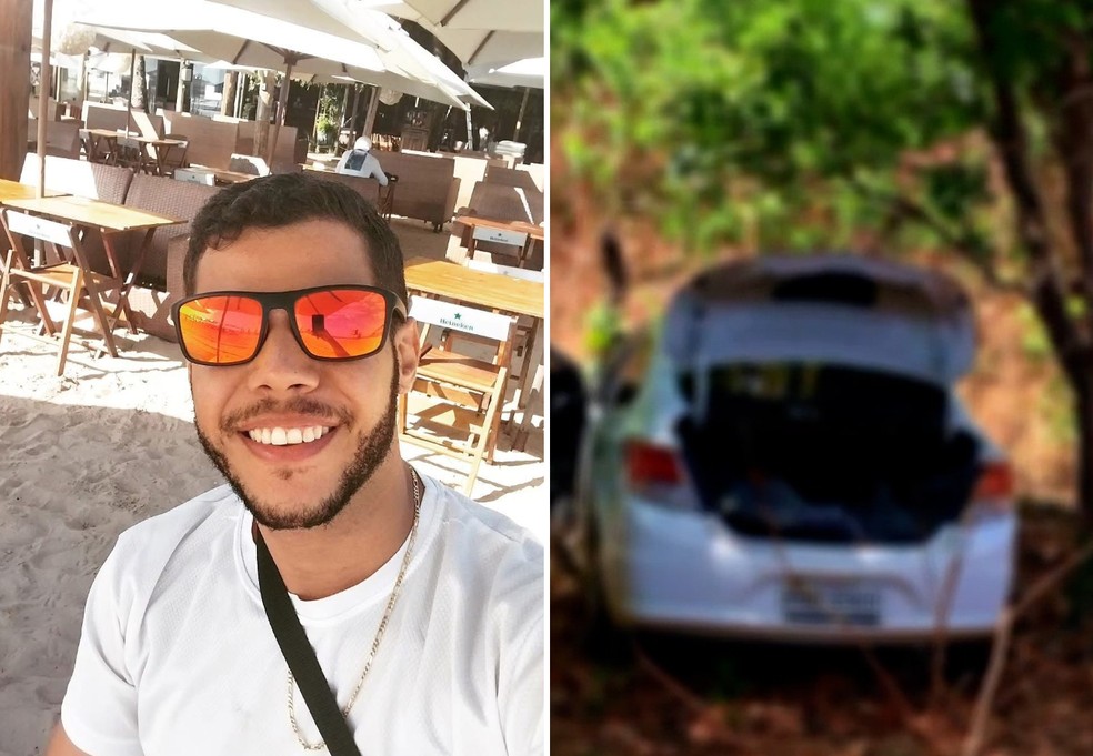 Daniel Mascarenhas, de 32 anos, foi encontrado morto no porta-malas de um carro em Palmas — Foto: Redes sociais/SSP-TO/Reprodução
