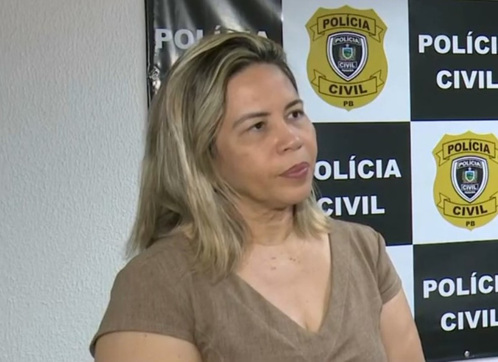 Delegada Andreia Melo deu detalhes de como potencialmente acontecia os golpes milionrios do pastor  Foto: TV Cabo Branco