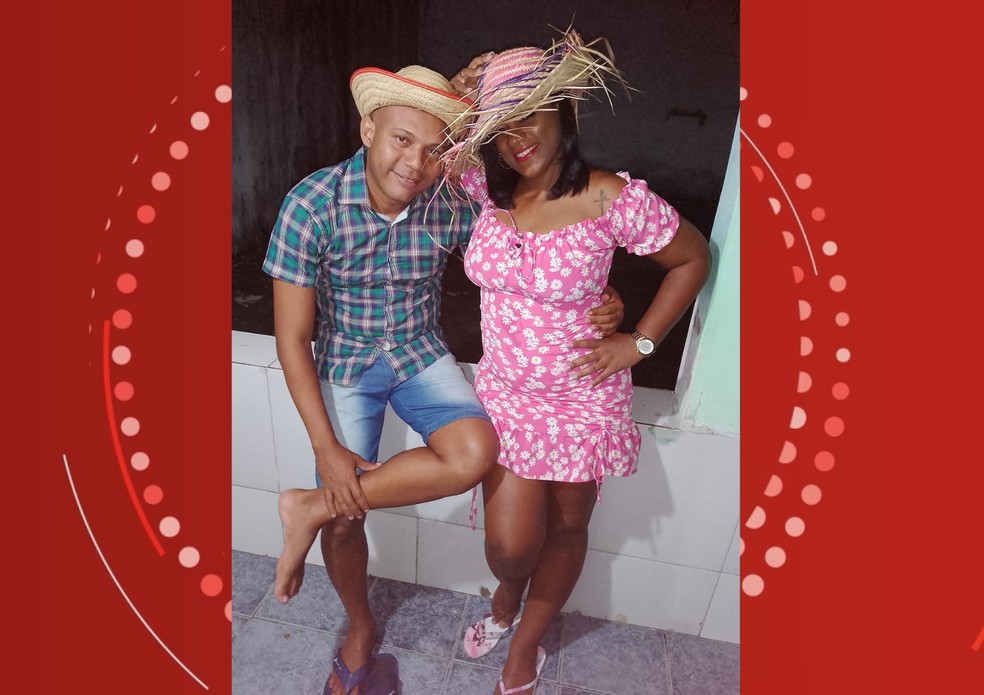 Segundo familiares, Tamara e Jeferson se relacionaram por três anos e o namoro terminou há cerca de um mês — Foto: Arquivo pessoal