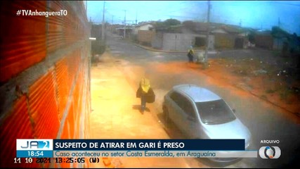 Principal suspeito de atirar em gari é preso em Araguaína