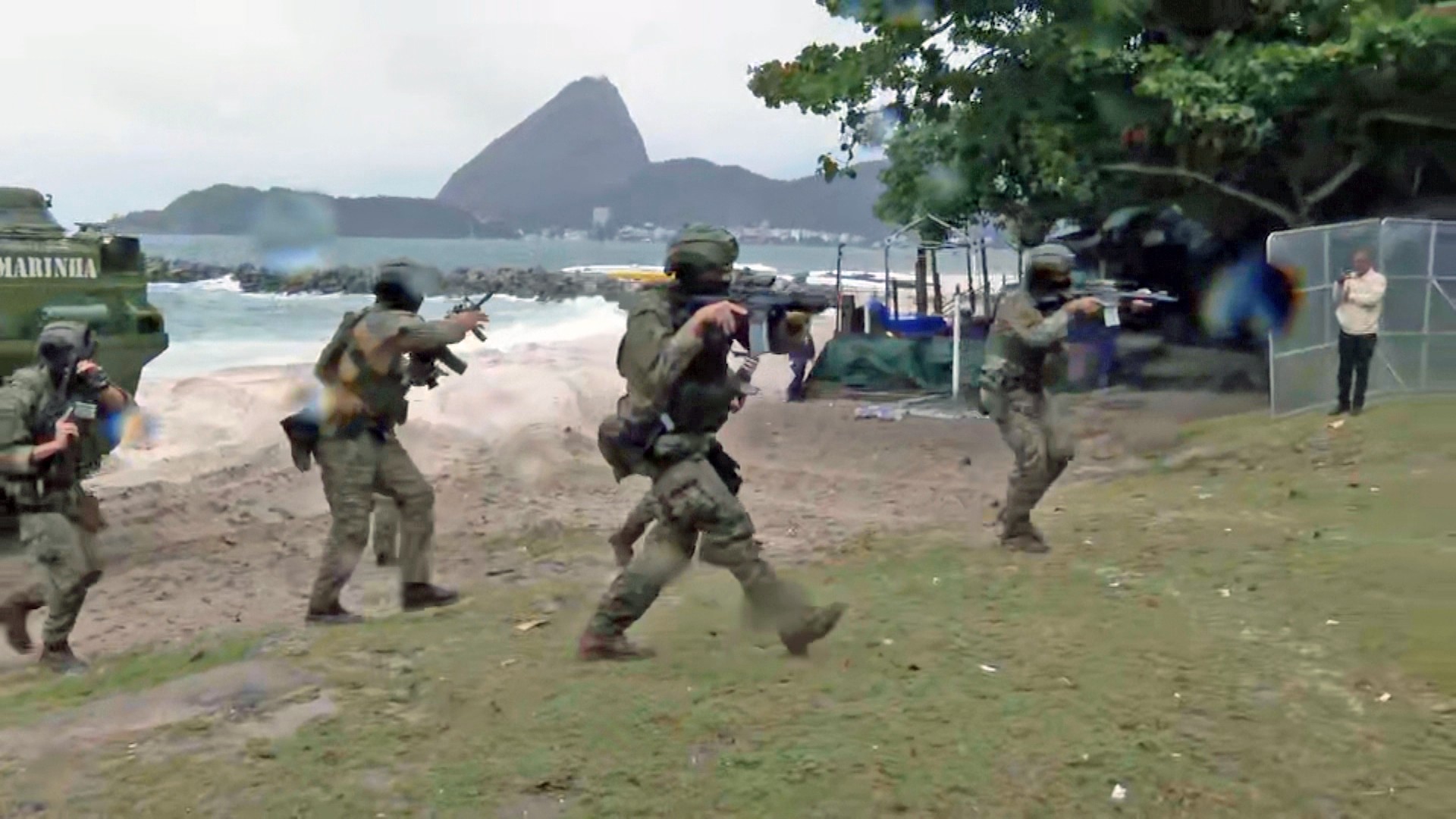 VÍDEO: exercícios de segurança para o Brics fecham Aterro do Flamengo; veja mais interdições até segunda