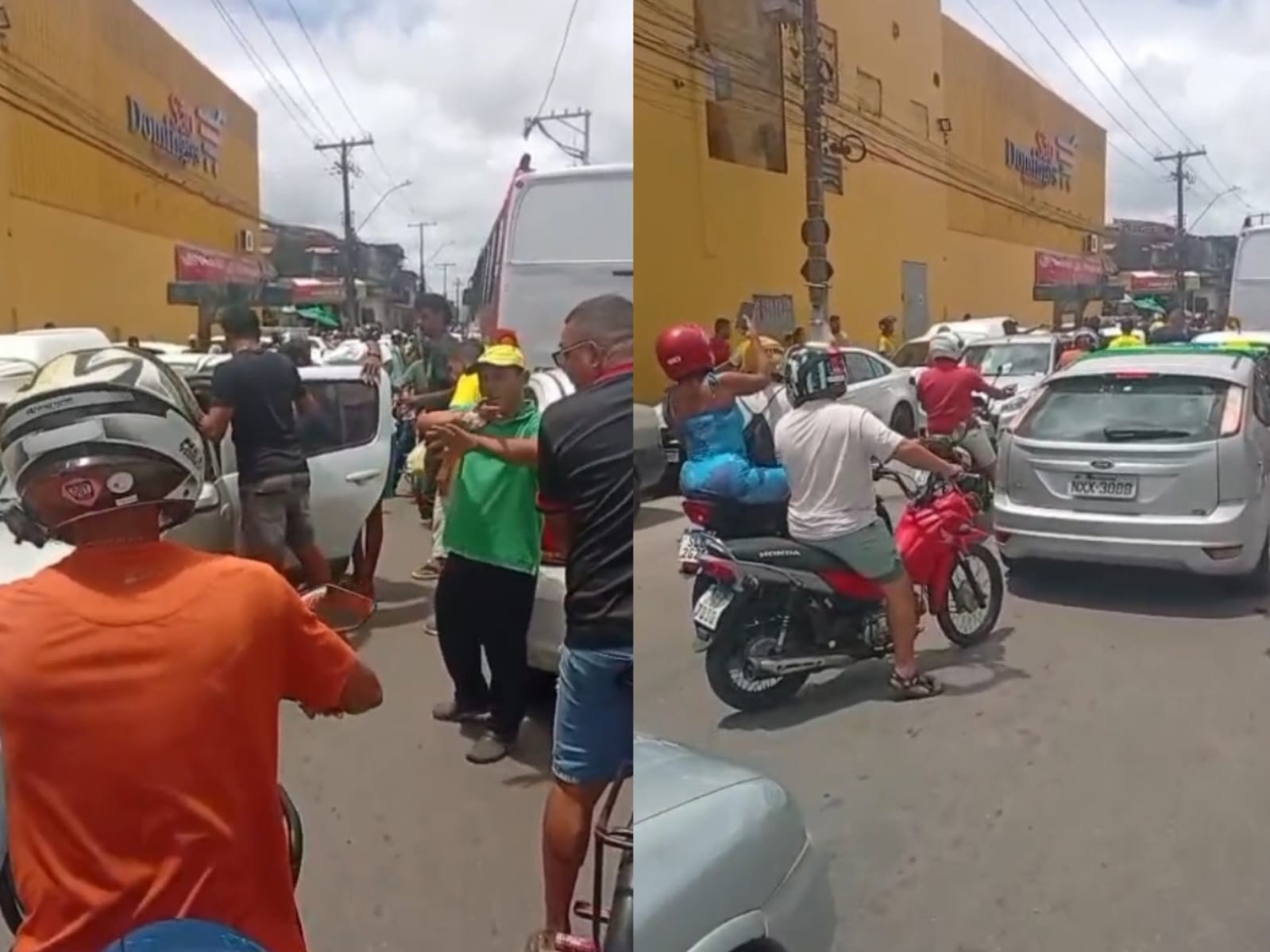 Adolescente e homem são baleados em suposto ataque dentro de ônibus em Maceió; VÍDEO