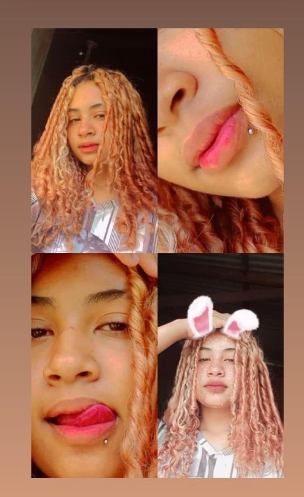 Franciele Florentino Alves, 17 anos — Foto: Arquivo pessoal