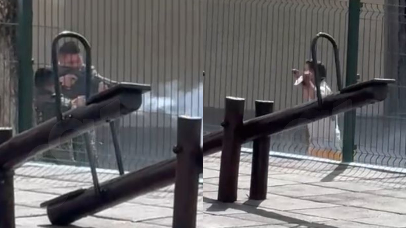 Policiais atiram na perna e prendem homem com faca que tentava invadir hospital para matar mulher; vídeo