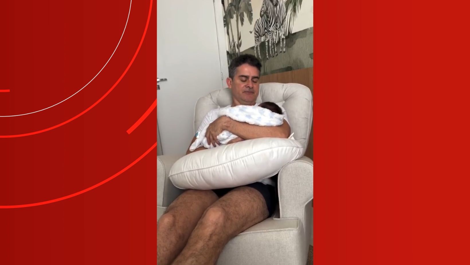 Vídeo mostra prefeito de Manaus em últimos momentos com filho antes da morte do bebê