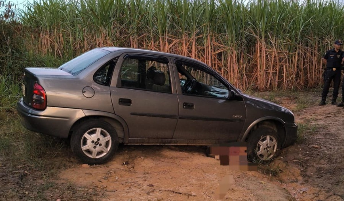 Homem é encontrado morto embaixo de carro abandonado na área rural de Charqueada