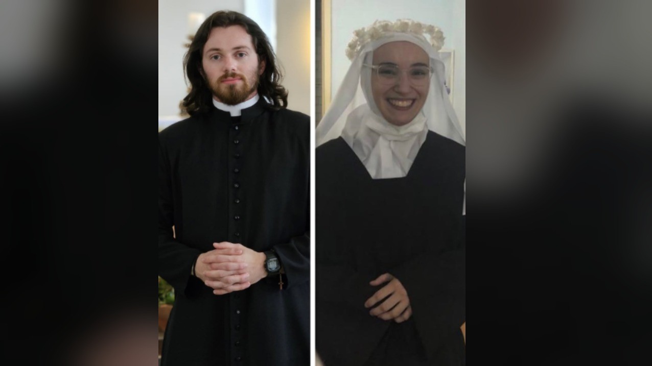 Freira e seminarista trocam vida religiosa, se casam em SC e história viraliza