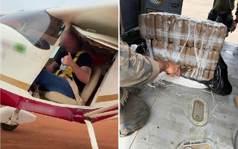 Polícia Federal realiza, nesta quinta-feira (17), uma operação contra o tráfico internacional de drogas — Foto: Divulgação/Polícia Civil de Goiás