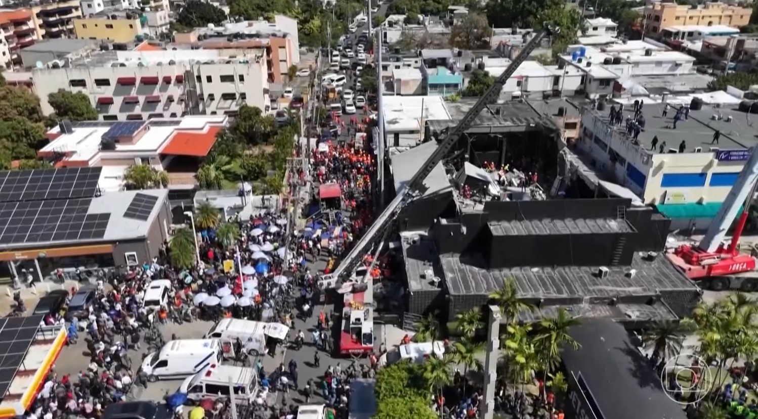 Sobe para 231 o número de mortos no desabamento de boate na República Dominicana