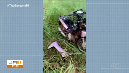 Motociclista morre após cair de moto na TO-050