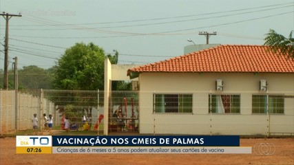 Ação vai vacinar crianças nas escolas de Palmas com autorização dos pais