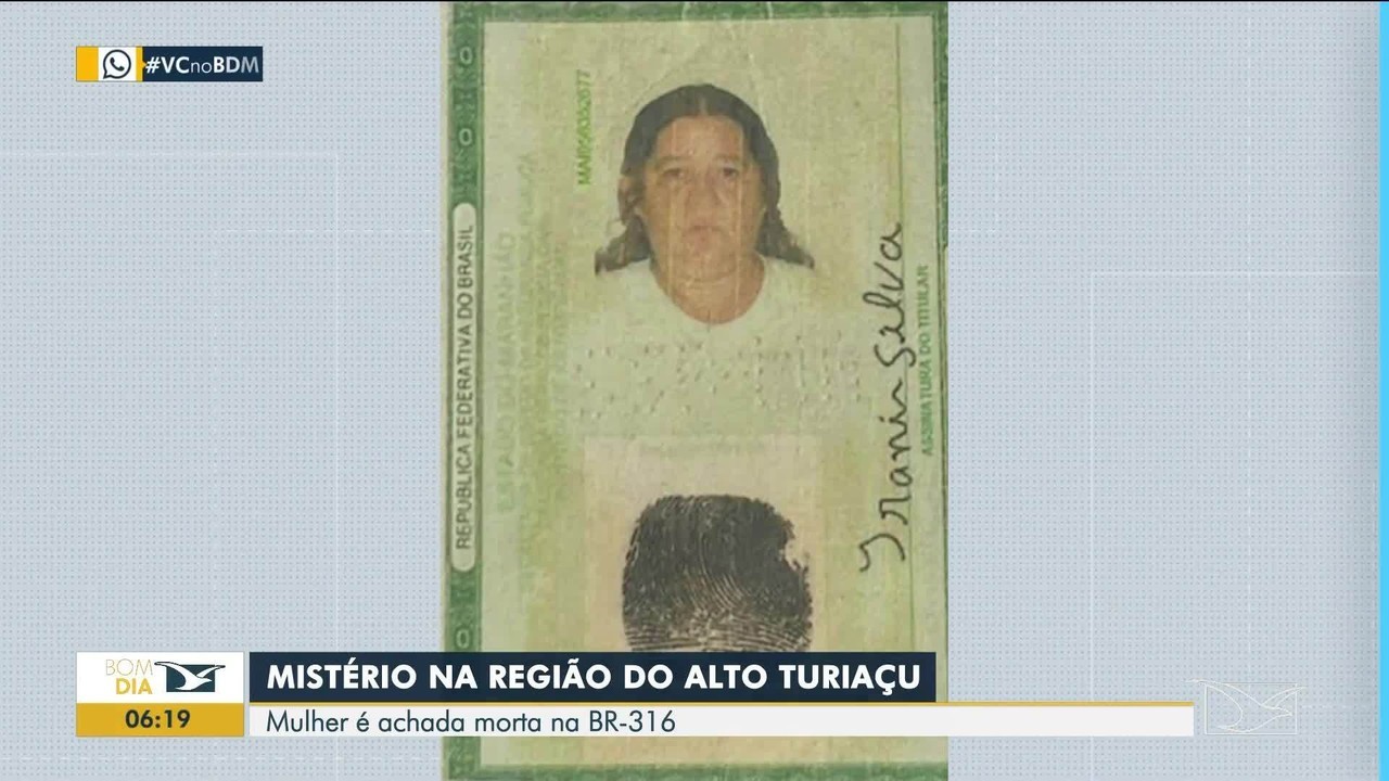 Corpo de mulher é encontrado baleado ao lado de moto às margens da BR-316, no interior do MA 