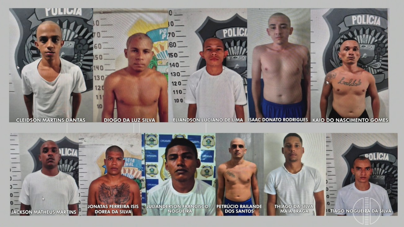 Onze detentos fogem da Penitenciária Rogério Coutinho Madruga em Nísia Floresta após cavarem buraco