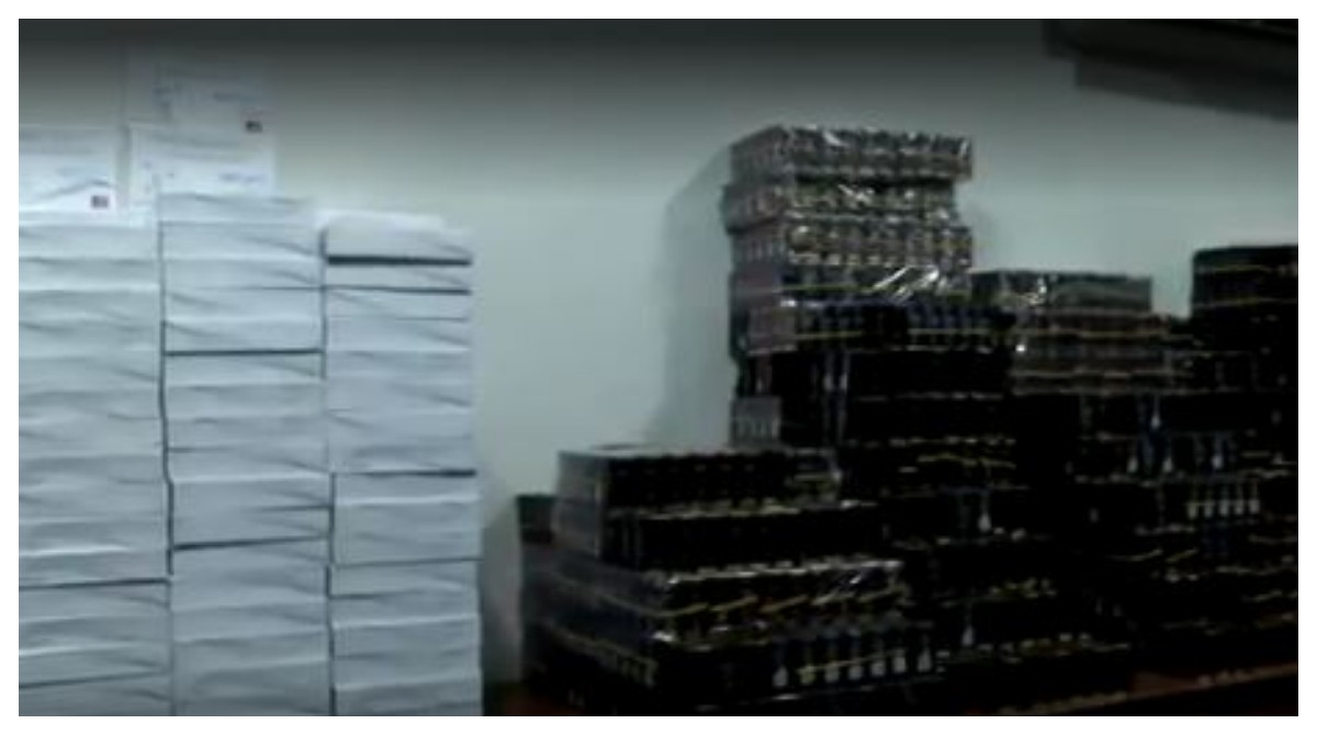 Polícia encontra 6 mil caixas de canetas emagrecedoras e anabolizantes do Paraguai após denúncia de cárcere privado em SP