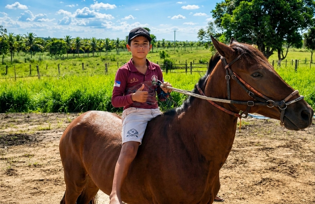 Criança morre após ser atropelada por caminhão enquanto andava a cavalo em Petrolândia