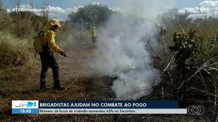 Número de focos de incêndio aumenta em 45% no Tocantins
